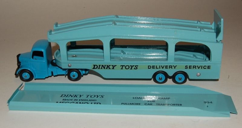 dinky pullmore car transporter 982